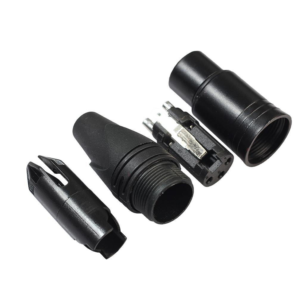 5 Đôi 3 Các Đầu Nối XLR Nam Nữ Micro Mic Cáp