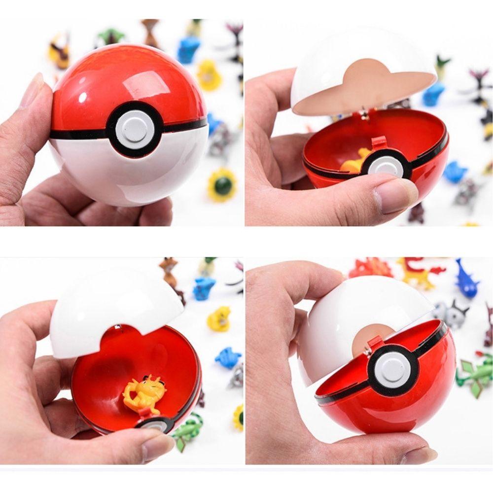 Đồ chơi mô hình/quả cầu pokemon cho bé bóng pô kê mon pikachu