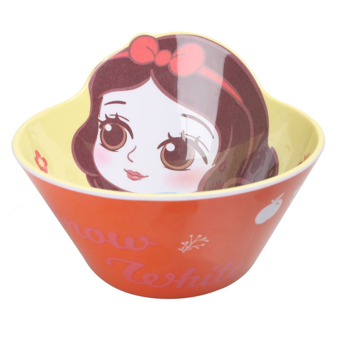 Chén tô ăn dặm melamine Disney hình bạch tuyết Snow White cho bé gái
