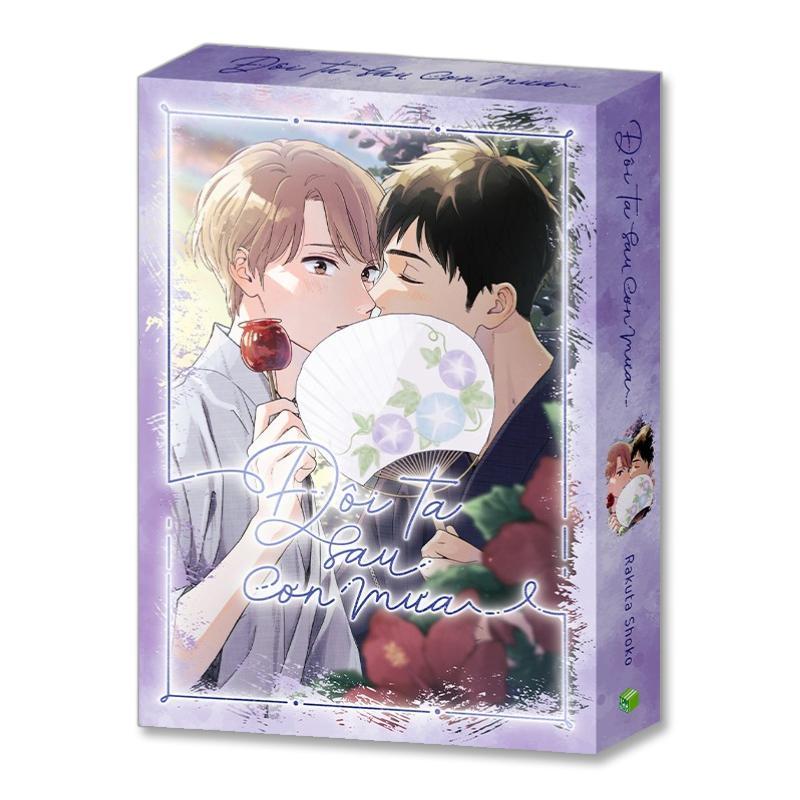 Sách - Boxset Manga - Đôi Ta Sau Cơn Mưa - Phần 1: Tập 1 + Tập 2 (Hộp 2 Tập) - Bản Đặc Biệt - Tặng Kèm Bookmark Gài + Camera Card