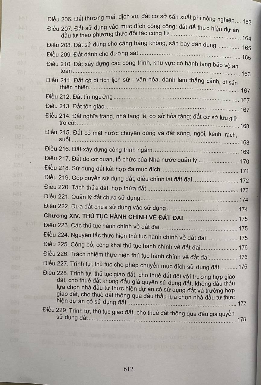 Luật đất đai ( sửa đổi, bổ sung năm 2024 ) và các văn bản hướng dẫn thi hành