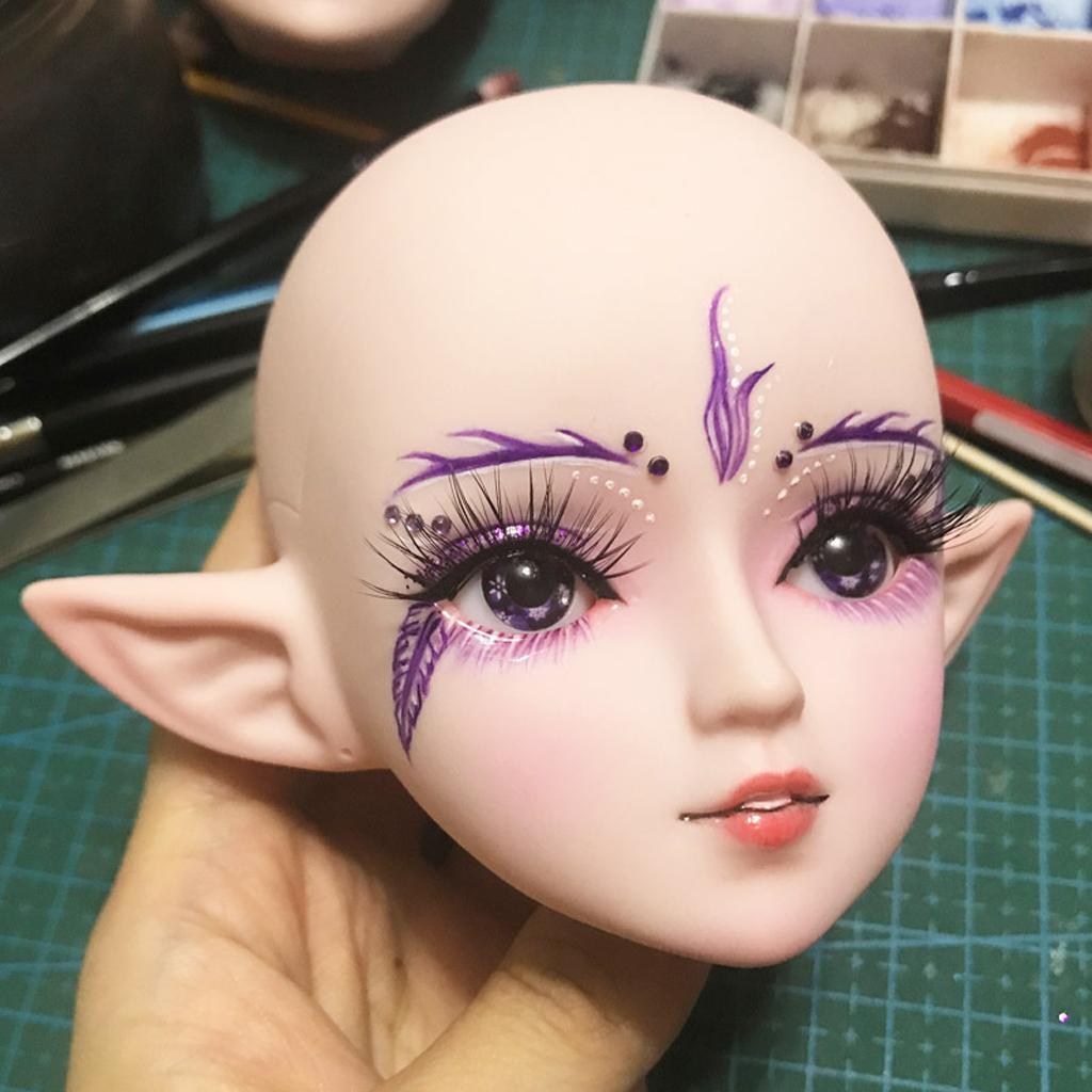 60cm 1/3 Joints   Makeup Head Without  Body  Skin