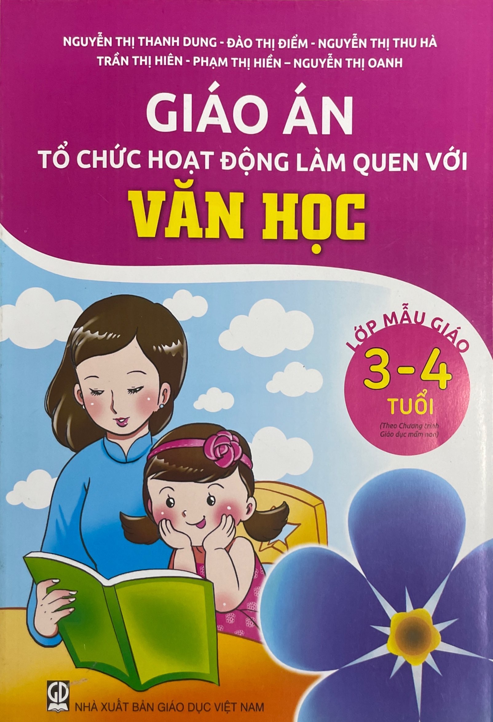 Combo 6 cuốn Giáo Án Tổ Chức Hoạt Động Giáo Dục Âm Nhạc 3-4 tuổi(DT)