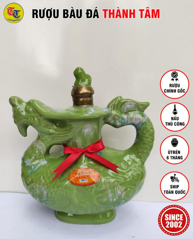 Đặc Sản Bình Định - Rượu Bàu Đá Thành Tâm Thuyền Lớn 1,2 lit - OCOP 3 Sao