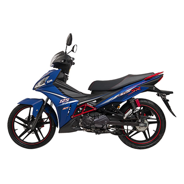 XE MÁY SYM STAR SR 125 EFI CÔN TAY ĐEN XÁM