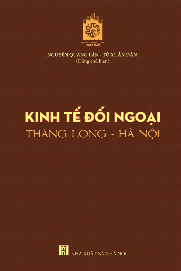 bìa cứng - Kinh tế đối ngoại Thăng Long - Hà Nội - Tủ sách 1000 năm Thăng Long - Hà Nội