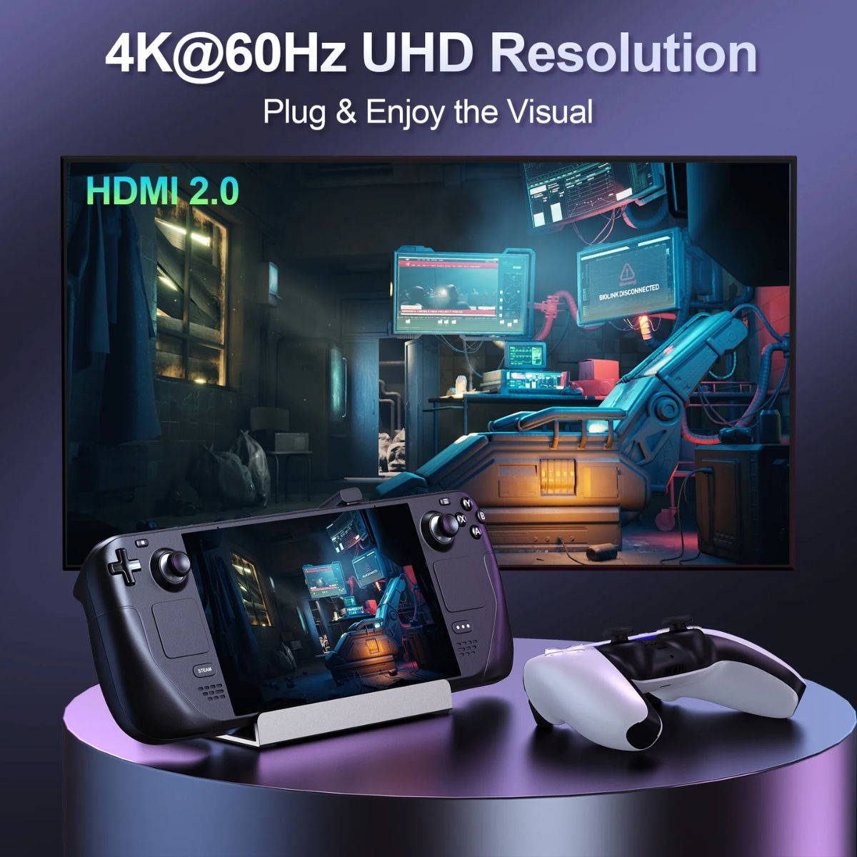 Bộ Hub Choetech HUB-M77 chuyển đổi 5in1 Docking Station (HDMI 4K60Hz + USB*3 + PD100W) - hàng chính hãng