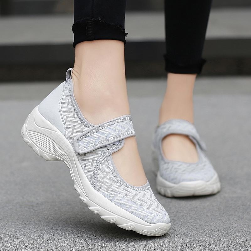 Giày Sneaker Nữ Đế Mềm Chống Trượt 2020