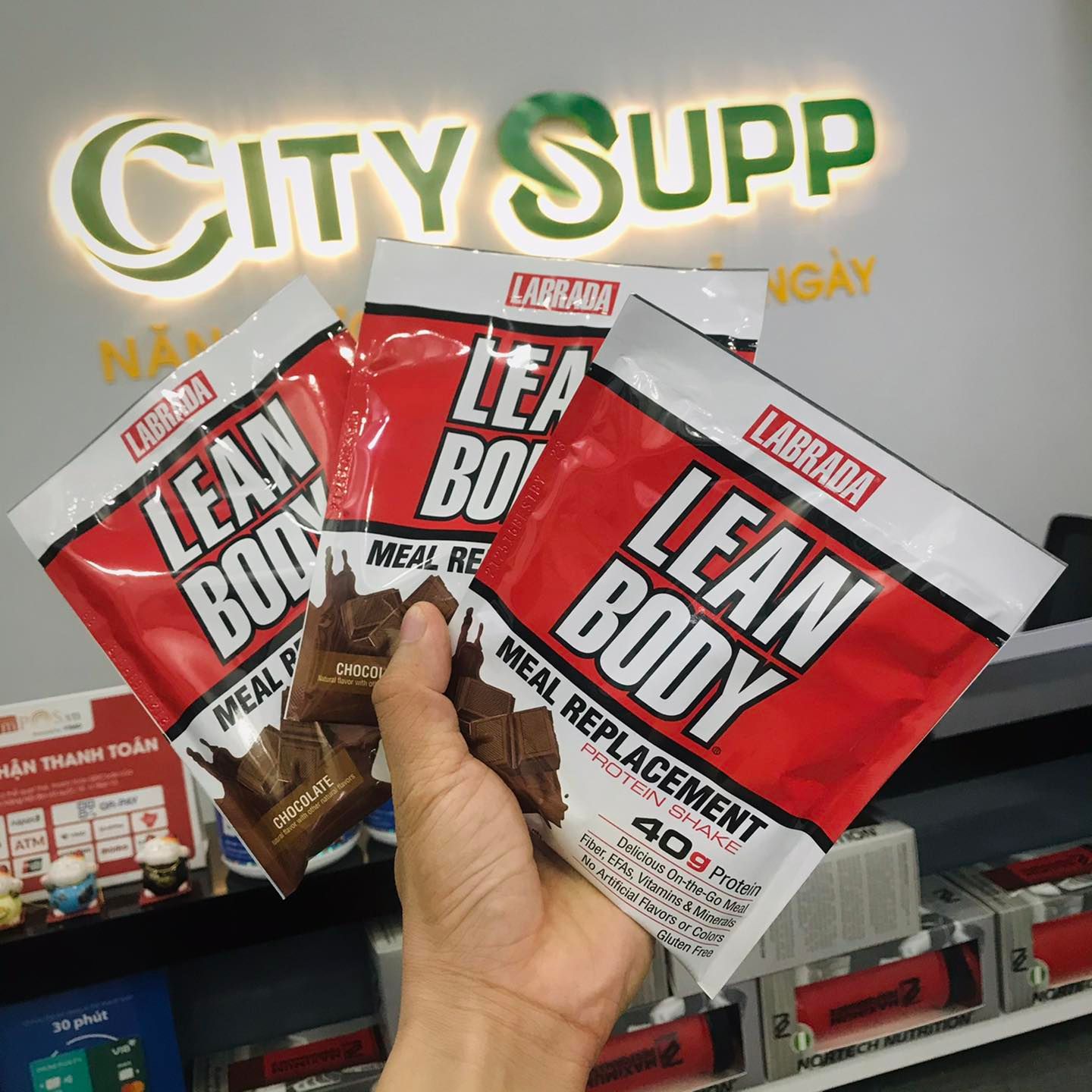 Labrada Lean Body (1 gói ), Sữa Thay Thế Bữa Ăn, 40g Protein, 8G Chất Béo Tốt & Chất Xơ, 22 Vitamin và Khoáng Chất