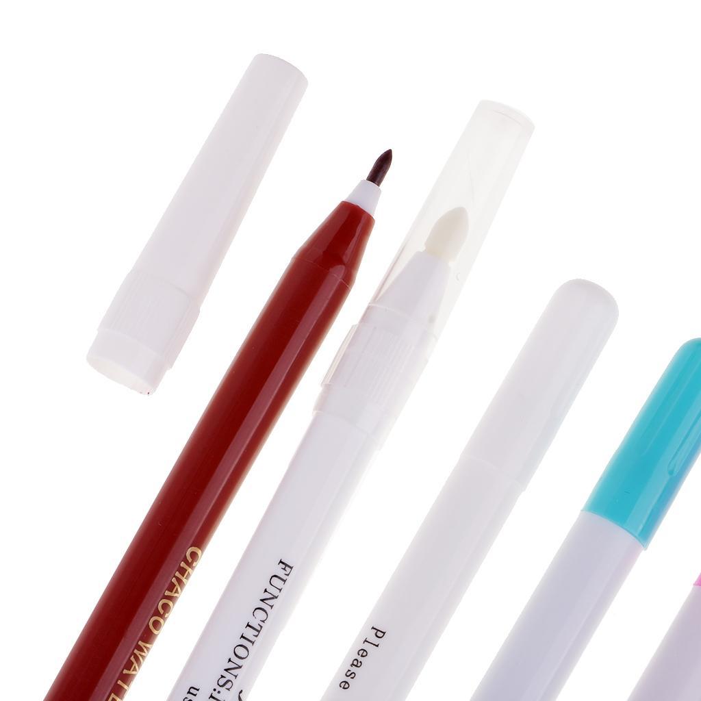 2-5pack 6pcs Water Soluble Pen Air Erasable Pen Clean Pen for Patchwork Cross