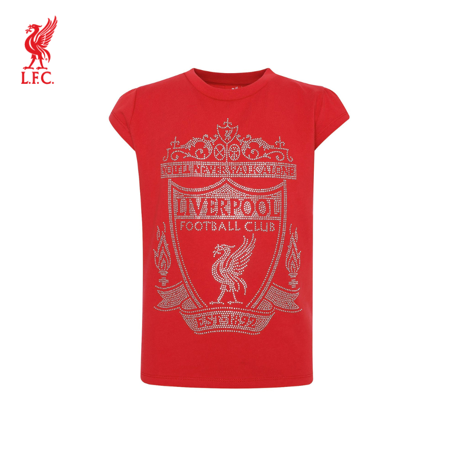 Áo thun tay ngắn thể thao trẻ em LFC Intl Jnr Diamante Crest - A15105