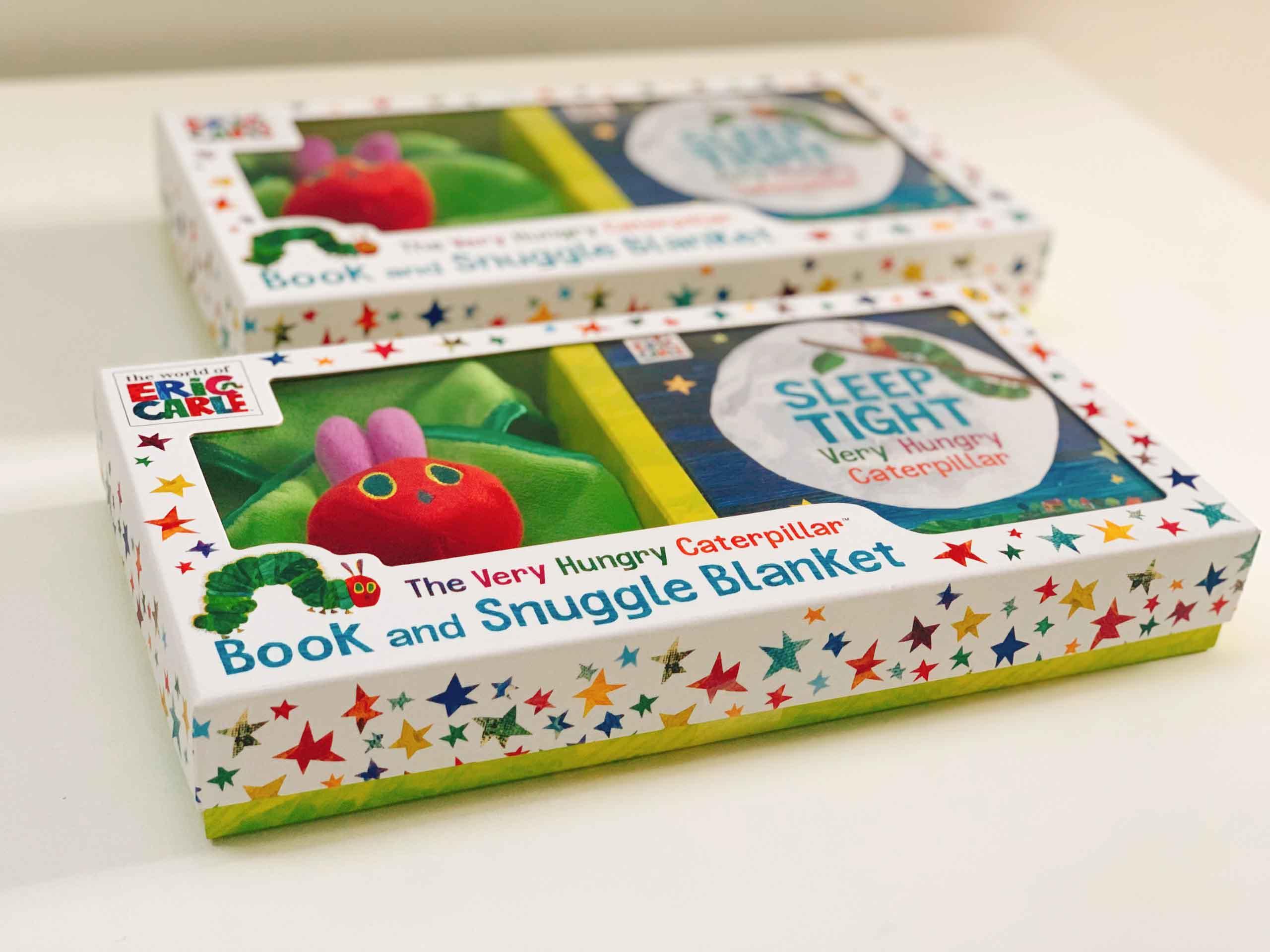 The Very Hungry Caterpillar Book and Snuggle Blanket