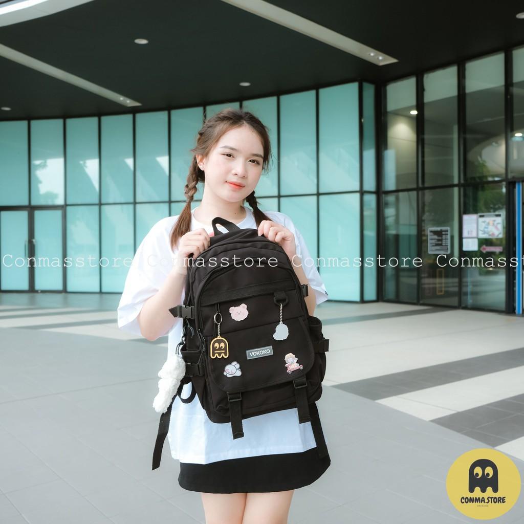 Balo Đen Vokoko v2 siêu nhiều ngăn - Hot hit HÀNG CÓ SẴN