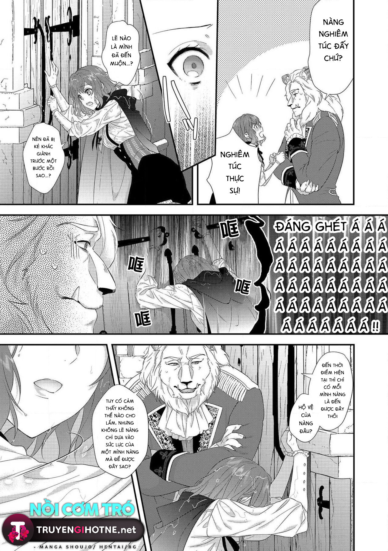 cô gái trinh trắng và quái thú chapter 2.1 8