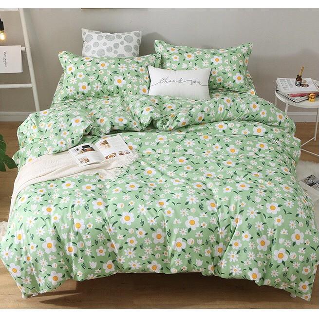 Bộ Ga Giường Và Vỏ Gối Cotton Korea ADU79 Bedding Đủ Kích Thước Trải Nệm 1m4, 1m6, 1m8 Chưa Gồm Chăn