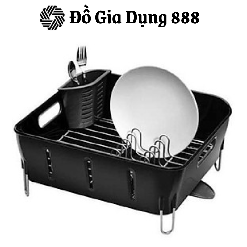 Giá Úp Bát SIMPLEHUMAN, Có Rãnh Thoát Nước, Dễ Vệ Sinh, KT 37 x 32, 6 x 17, 2 , Nhập Đức