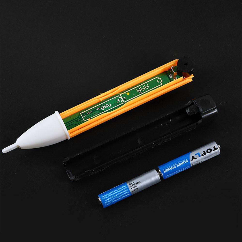 Bút thử điện xuyên tường có đèn led pin AAA không cần chạm trực tiếp, bút dò điện cảm ứng , bút thử điện cảm ứng