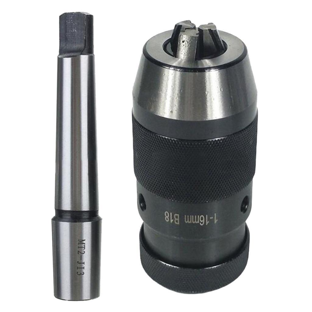 Self Tighten  Lathe Drill Chuck MT2- Arbor   1-16mm MK2