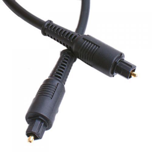 Fiber Digital Optical Audio  Cable - Molded - 6ft