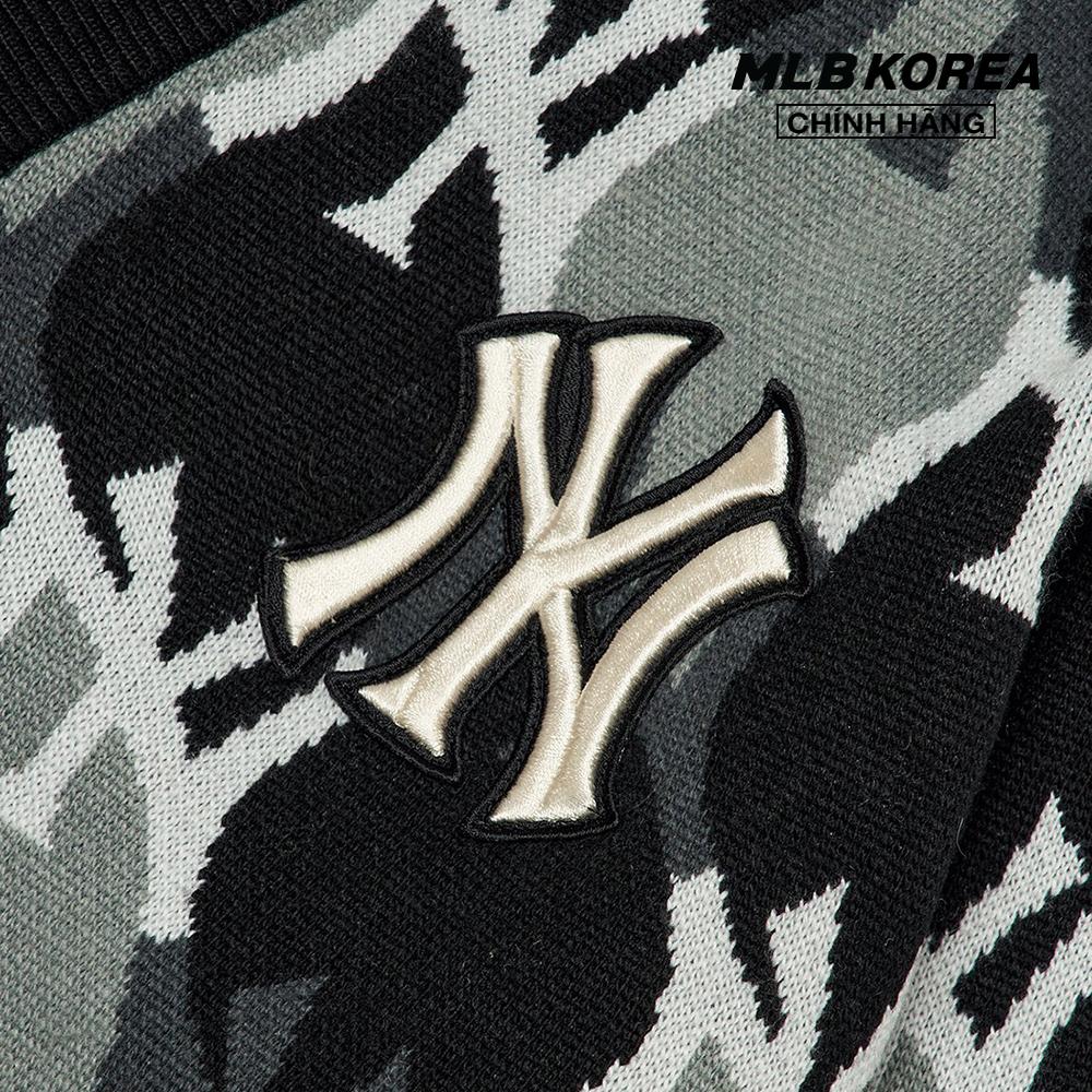 MLB - Áo khoác cardigan phom suông Argyle Monogram All Over 3AKCY0224