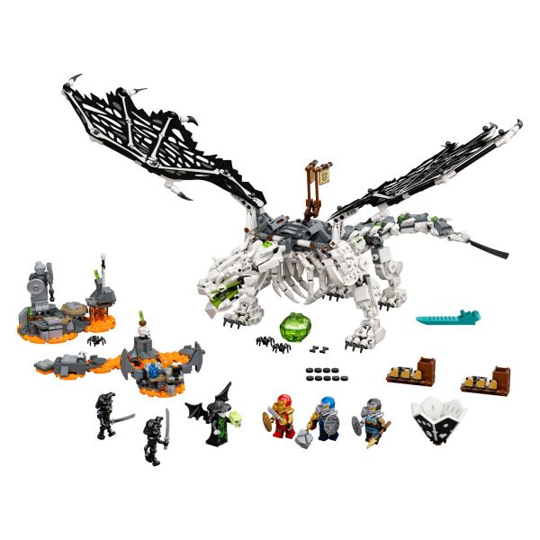 Đồ chơi lắp ráp dành cho trẻ em LEGO NINJAGO Rồng Thần Của Phù Thủy Đầu Lâu 71721