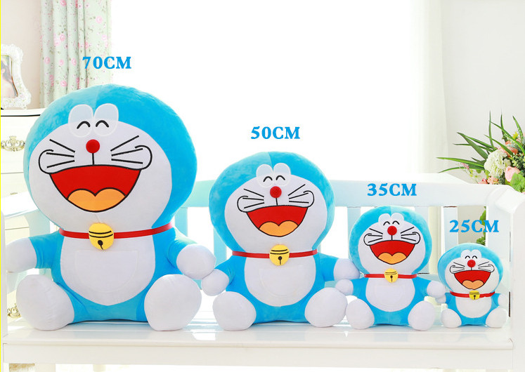 Gấu Bông Doremon Dễ Thương Nhiều Biểu Cảm Hàng Cao Cấp Chất Lượng Cao