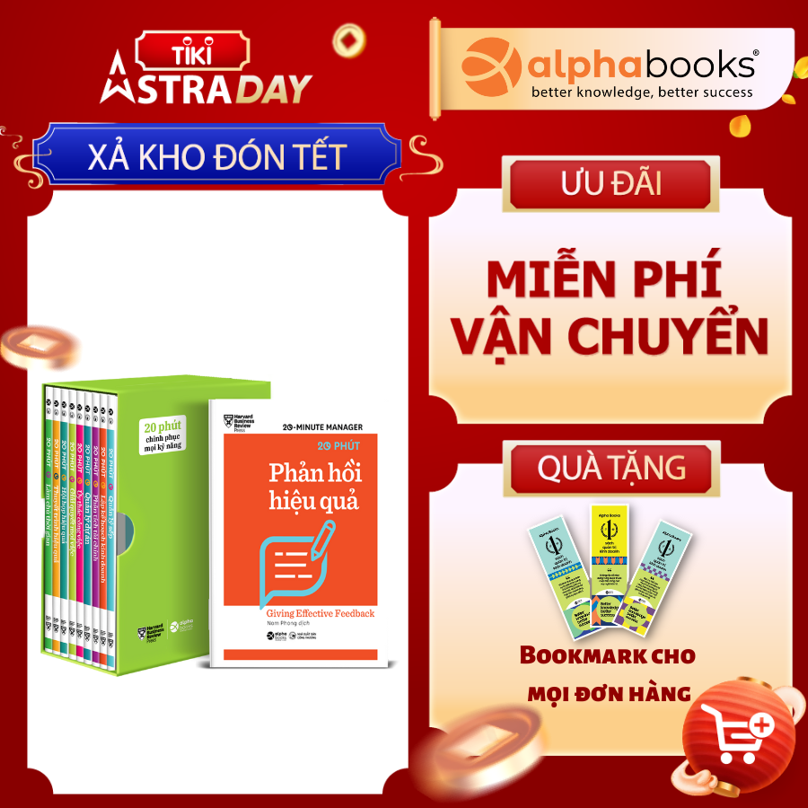 Bộ Sách 20 Phút HBR (Bộ 10 Cuốn)