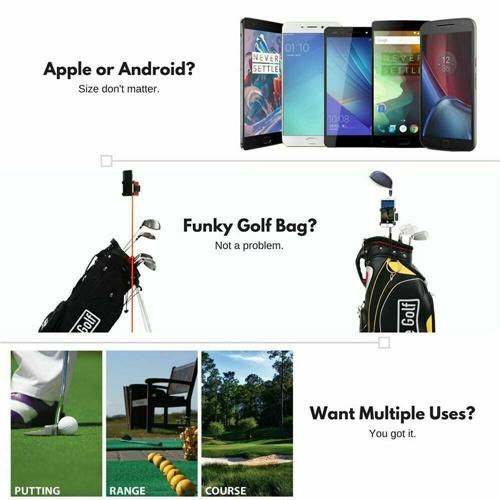 Gía đỡ hỗ trợ ghi hình đánh golf