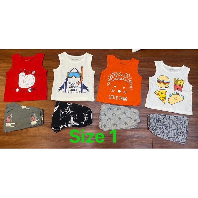 Bộ dát nách bé trai size 7-22kg