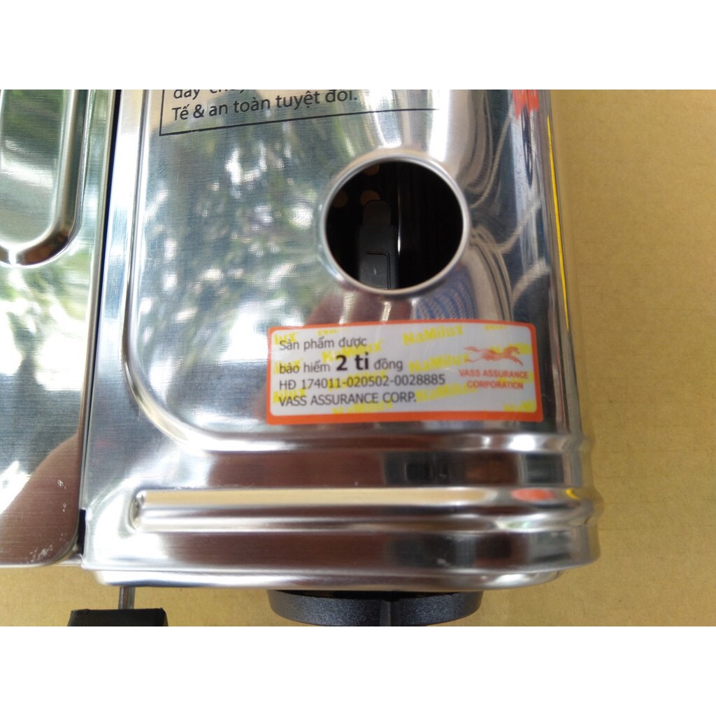 Bếp Gas Du Lịch Namilux inox 1911AS Chính Hãng