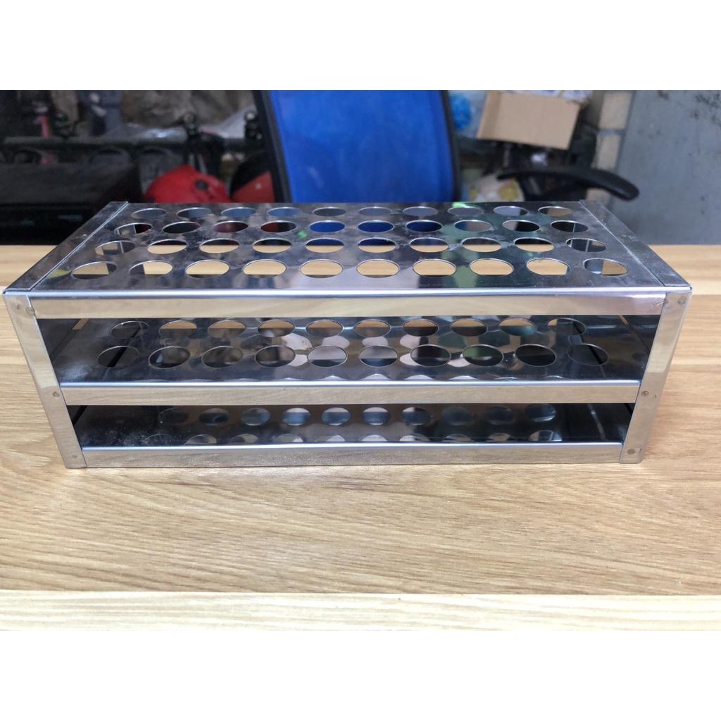Giá đựng ống nghiệm, giá đựng Fancol bằng inox