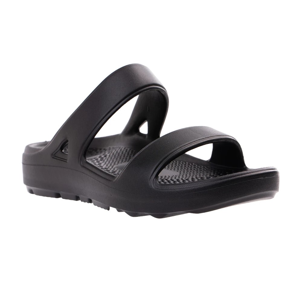 Dép quai ngang sức khỏe nữ Revitalign Fusion Zest Black - đế đúc EVA nguyên khối, nâng vòm giảm đau chân