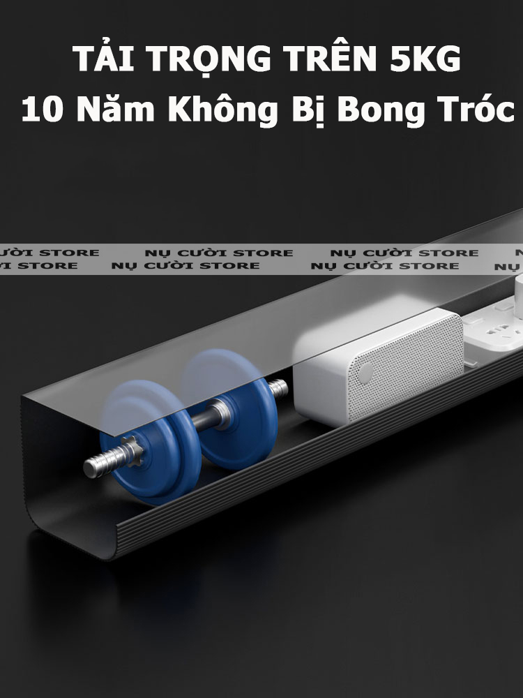 Máng Đi Dây Điện Bàn Làm Việc; Giá Đỡ Ổ Cắm Điện; Khay Đựng Giấu Ổ Cắm Điện Dưới Bàn; Hộp Chứa Cáp