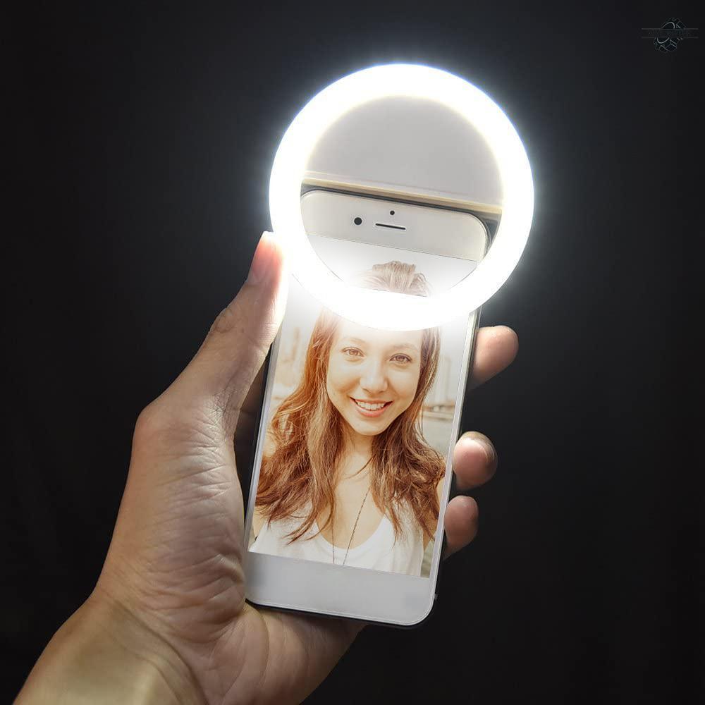 LED Selfie Ring Light Lighting Selfie Enhancing Fill Light Photography Photo Lights Supplementary For Phones