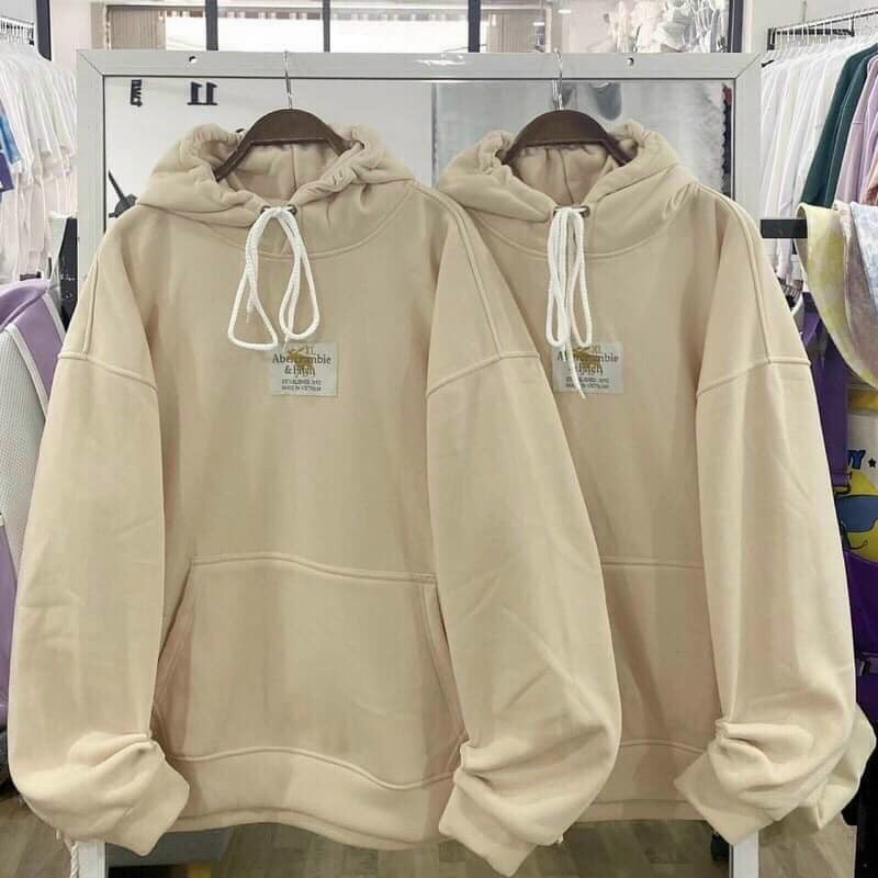 Áo khoác hoodie nỉ form rộng cho nữ áo hoodie zip trơn 1 màu sành điệu, Áo Hoodie Aber, Áo Hoodie Logo 4 Màu Áo Hoodie Nỉ Ngoại Dày Dặn Tay Bồng Form Rộng Unisex [Ảnh Thật + Video], Áo Hoodie Nỉ Lót Bông ABER Unisex