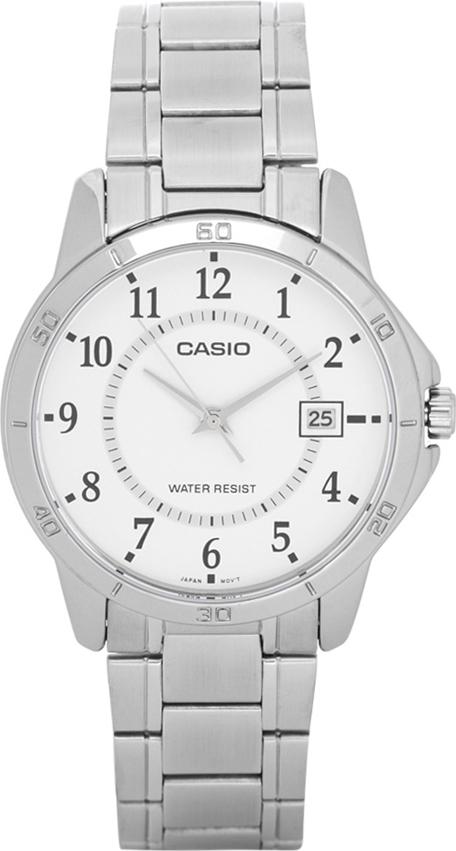 Đồng Hồ Nam Dây Thép Casio MTP-V004D-7BUDF (40mm) - Bạc