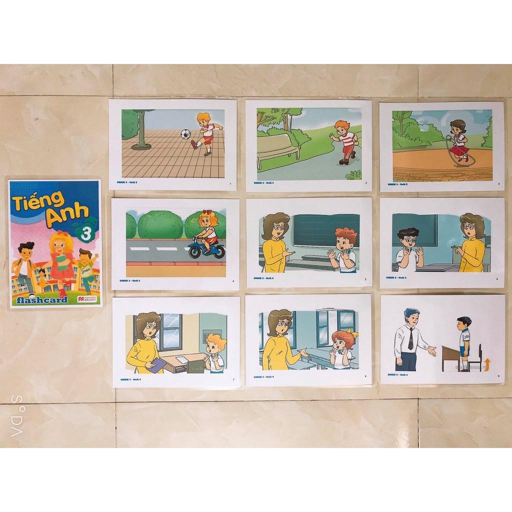 FLASHCARD TIẾNG ANH LỚP 3- ép plastic