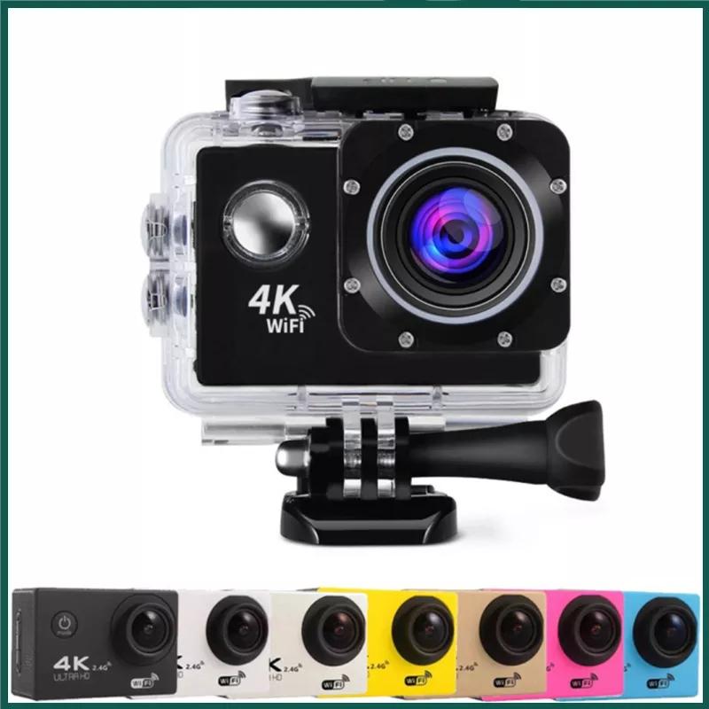 Camera hành động Ultra HD 4K/30fps WiFi 2 inch dưới nước Máy ảnh bảo hiểm không thấm nước Máy quay phim thể thao ngoài trời