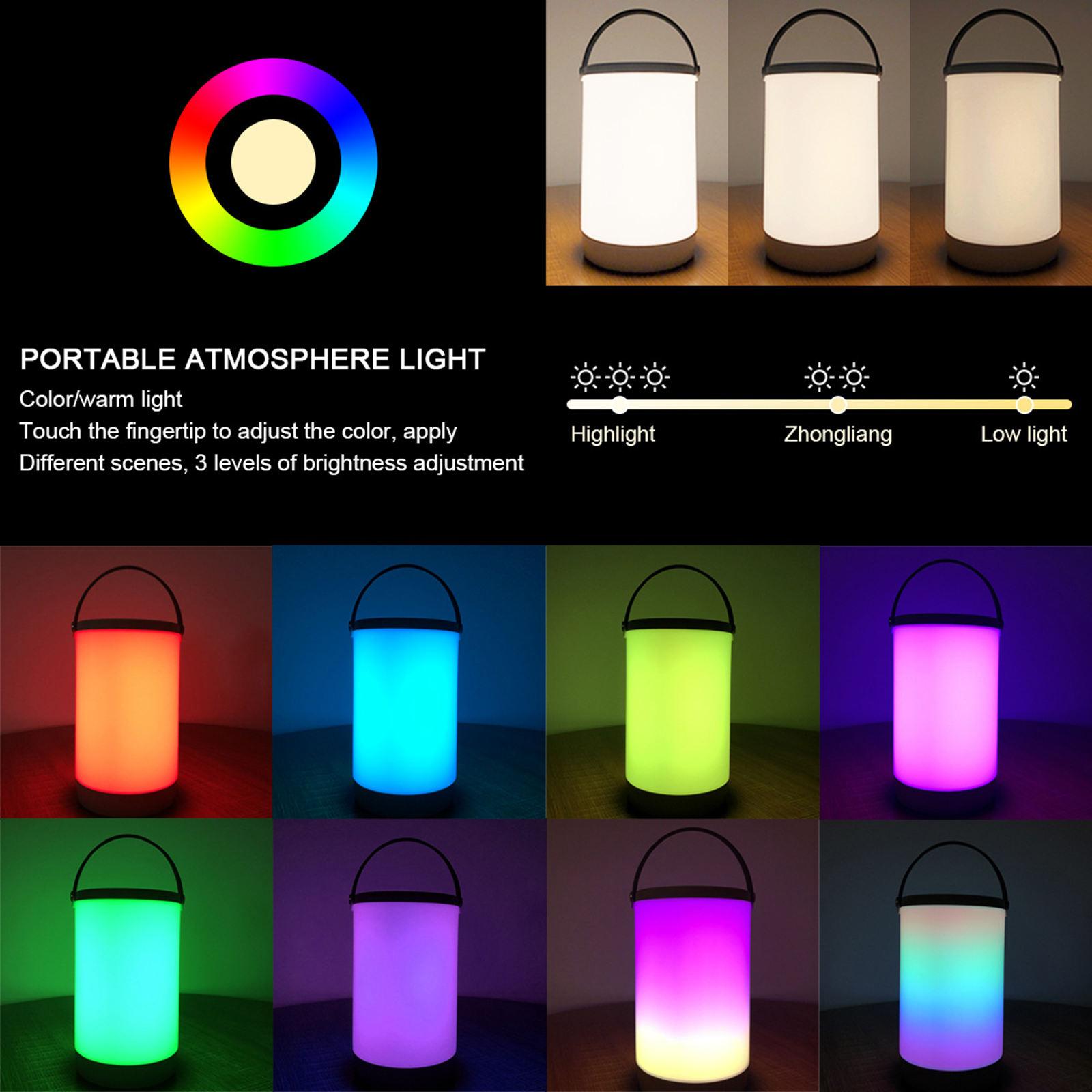 RGB LED Atmosphere Light Creative Builtin Memory Function Colorful