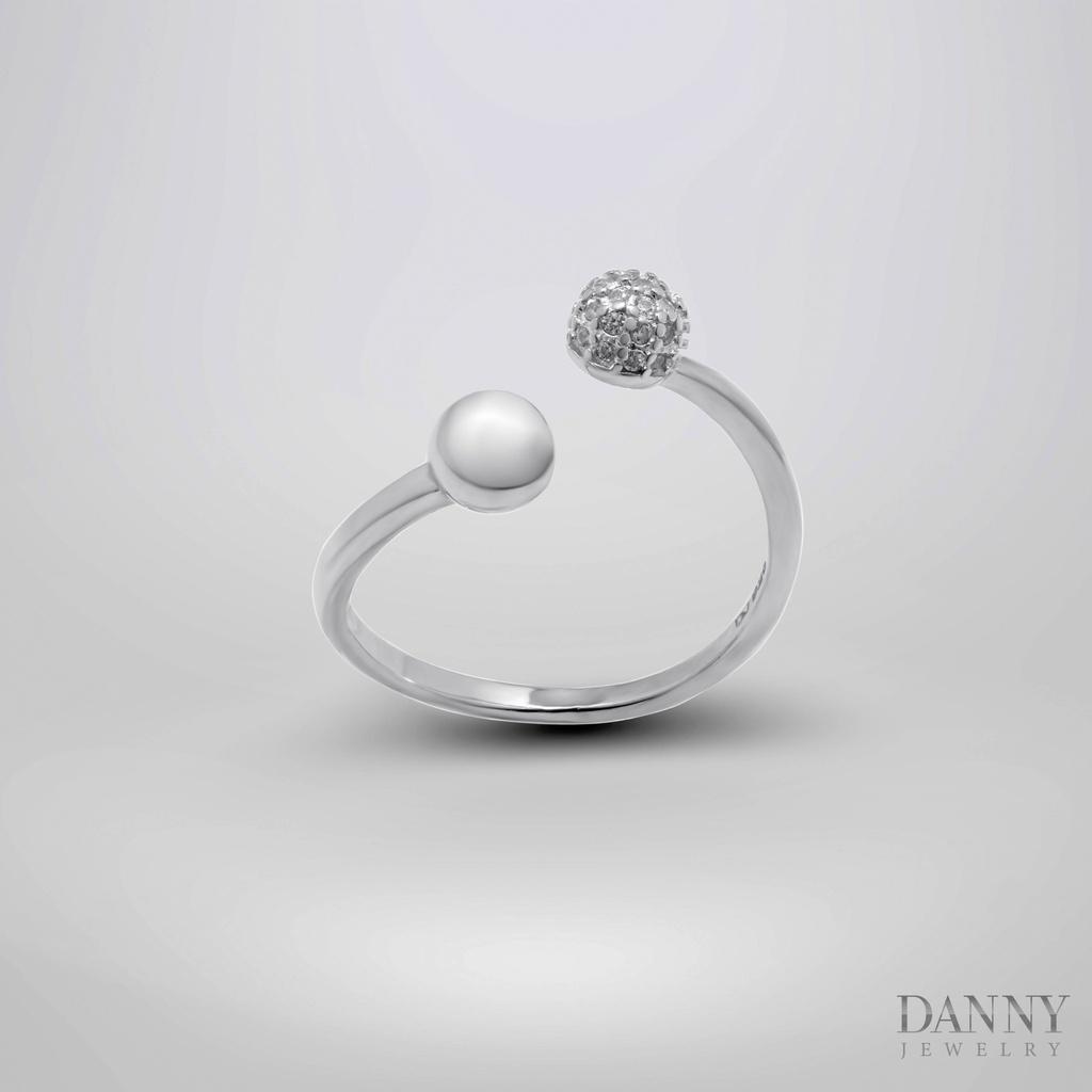 Nhẫn Nữ Danny Jewelry Bạc 925 Xi Rhodium NY45