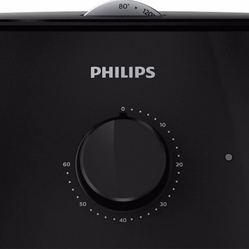 Nồi chiên không dầu Philips HD9630/90 Đen - Hàng nhập khẩu