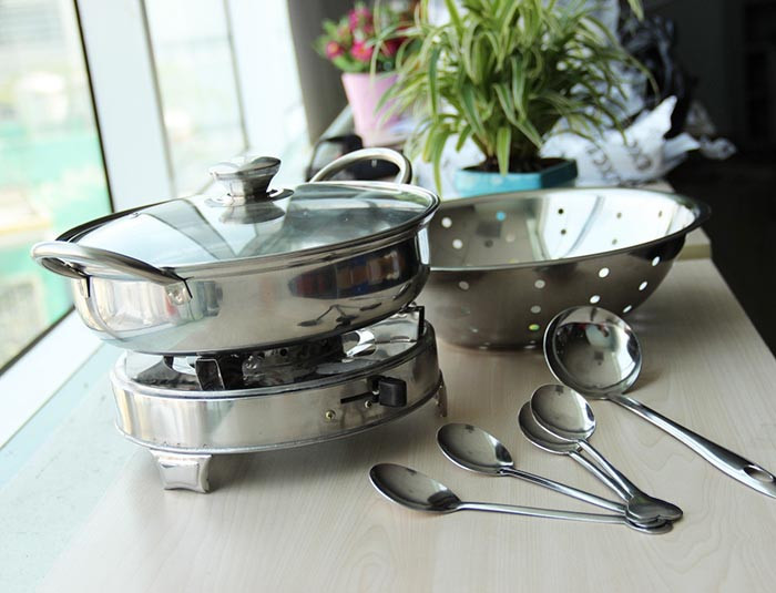 Báº¿p cá»n khÃ´ inox khuyáº¿n mÃ£i