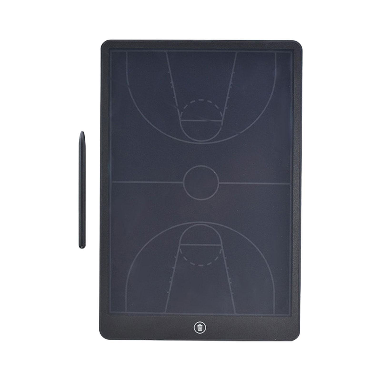 Electronic Board Basketball Portable Play Board Practice Training Strategy with Pen Erasable Teaching Board