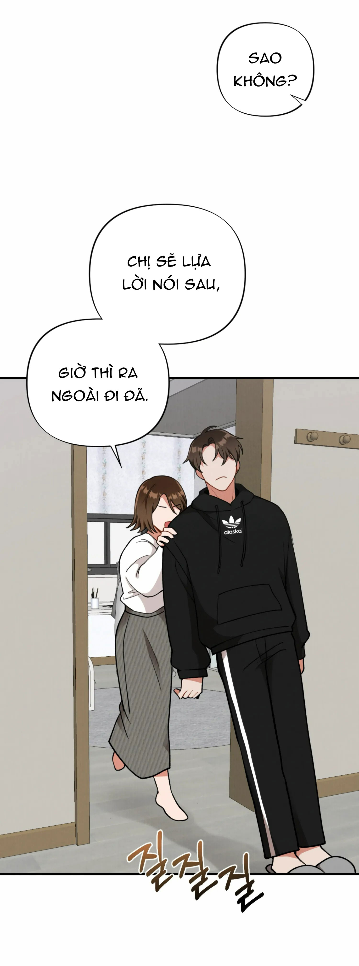 [18+] bạn của em trai không thể to như vậy! chapter 5.1 19