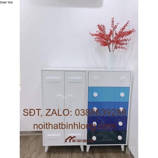 Bộ 2 tủ trẻ em 60*120 (màu tuỳ chọn)