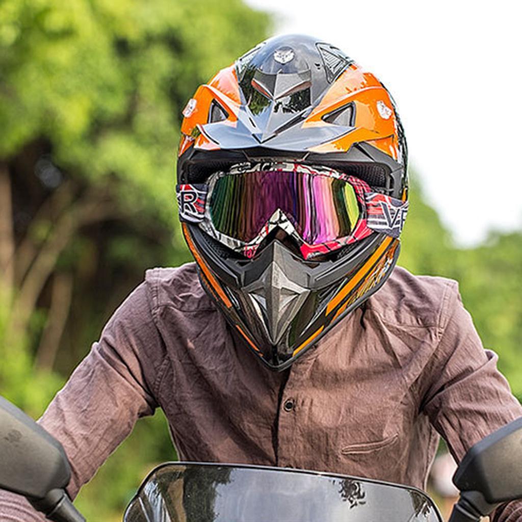 Racing Motocross Snowmobile Snowboard Goggles Protector Eyewear Clear