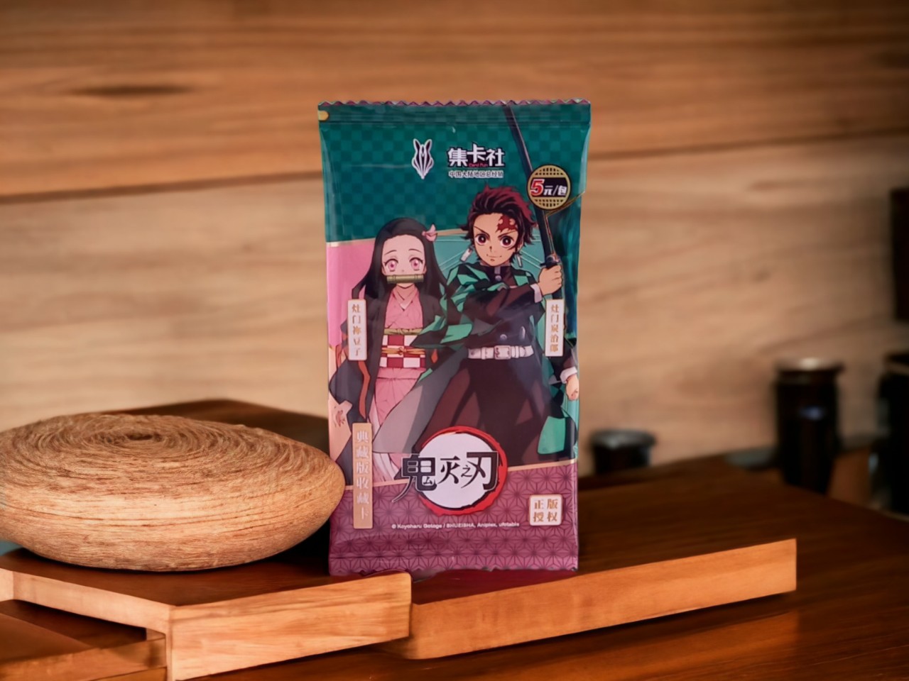 Hộp Thẻ Bài Anime Kimetsu No Yaiba ảnh thẻ nhân phẩm ngẫu nhiên chibi xinh xắn giá rẻ