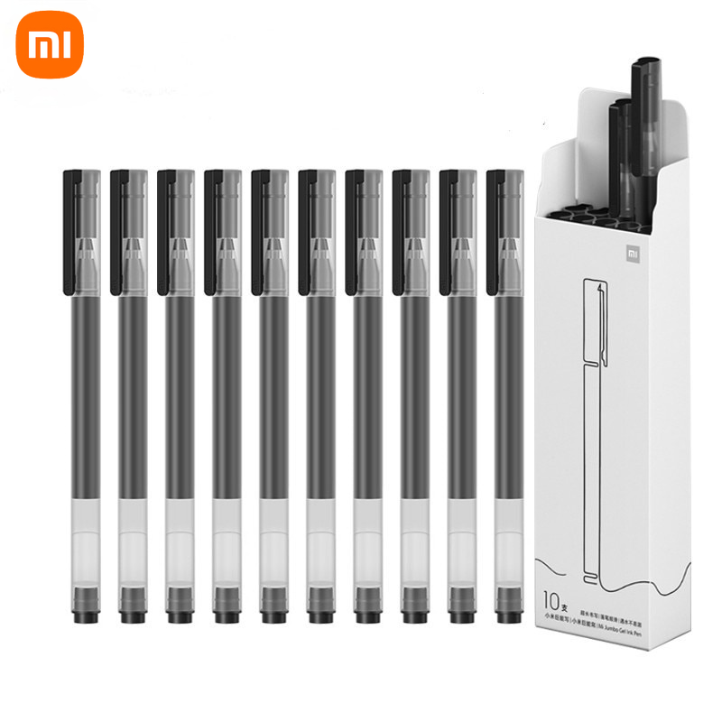 XIAOMI 10 Bút Bi Mực Đen / Đỏ Ngòi 0.5mm