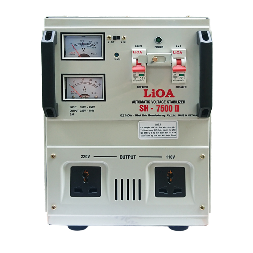 Ổn áp 1 pha LiOA SH-7500 II