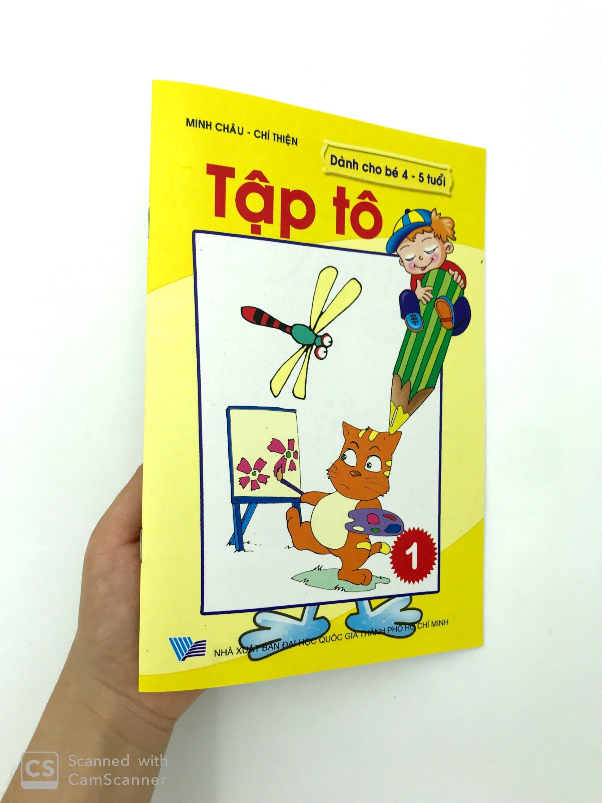 Tập Tô: Dành Cho Bé 4 - 5 Tuổi